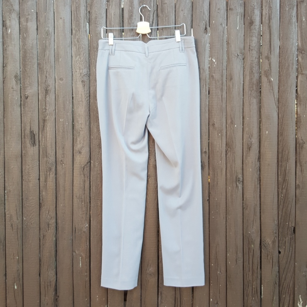 Sela Collection Solid Gray Work Trousers - image 3